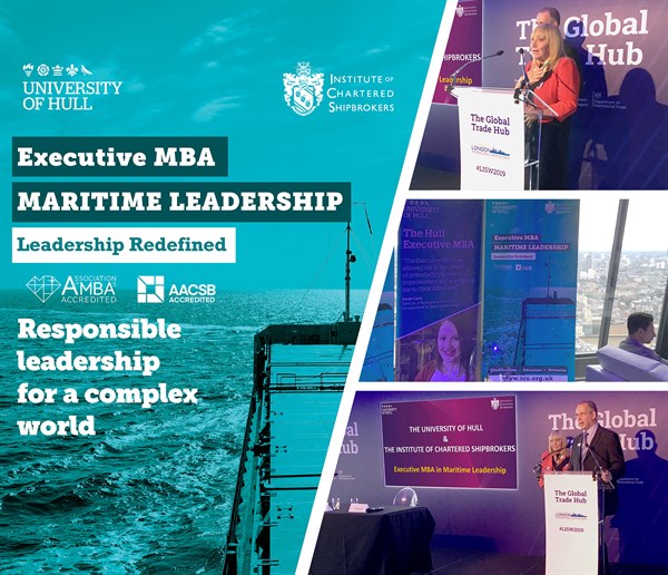 Maritime Leadership MBA ICS HULL UNIVERSITY LT